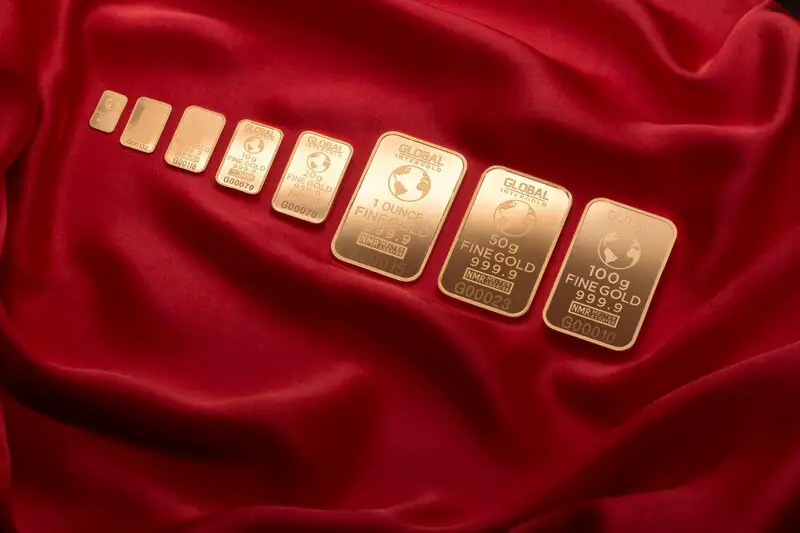 Premium gold bars showing investment strategies
